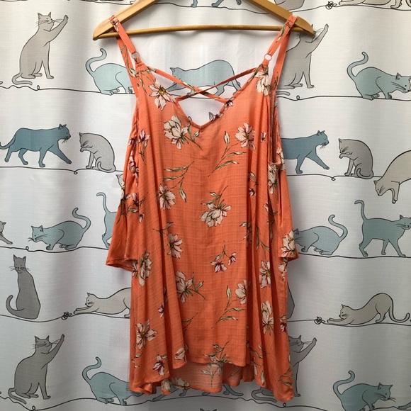 Strappy, Flowy, Floral Tank from Torrid - Picture 2 of 3